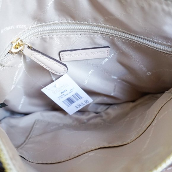 Michael Kors Nicole Crossbody Bg MK Vanilla Ballet - Picture 6 of 9